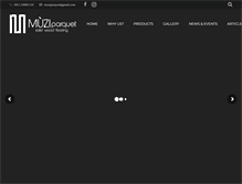 Tablet Screenshot of muziparquet.com